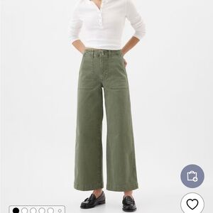 Gap High Rise Wide Leg Crop